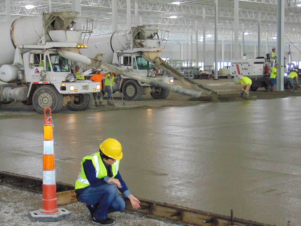 Sterling Heights project, inspecting edge